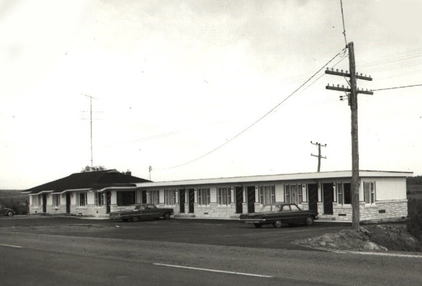 Motel dans les années 70