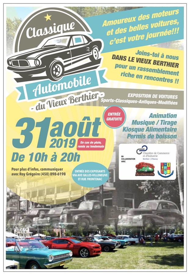 1re édition de la Classique automobile du Vieux-Berthier