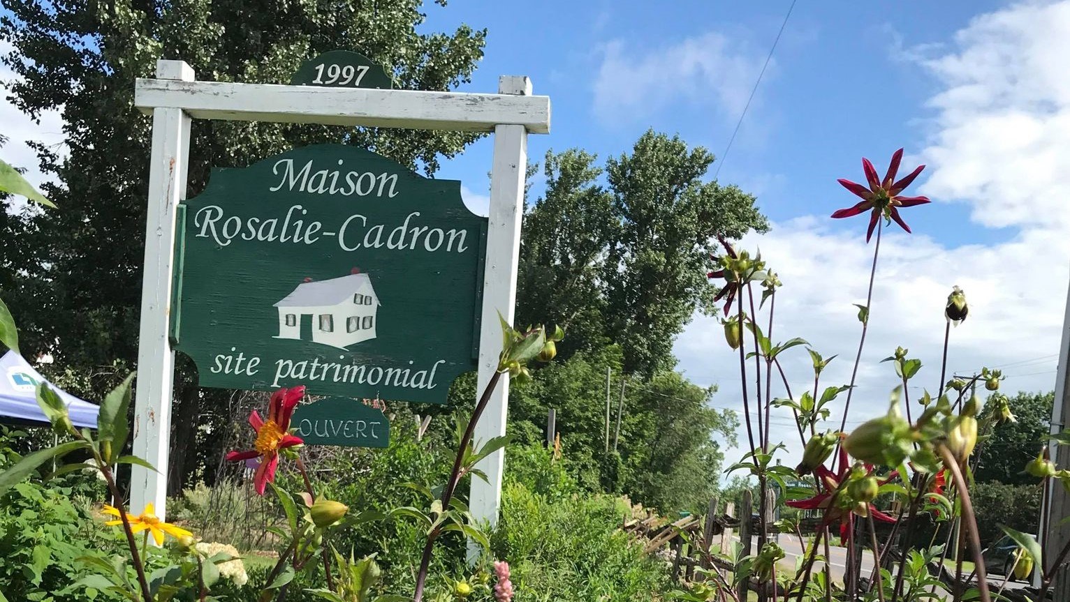Inauguration des Jardins Ailés à la Maison Rosalie-Cadron