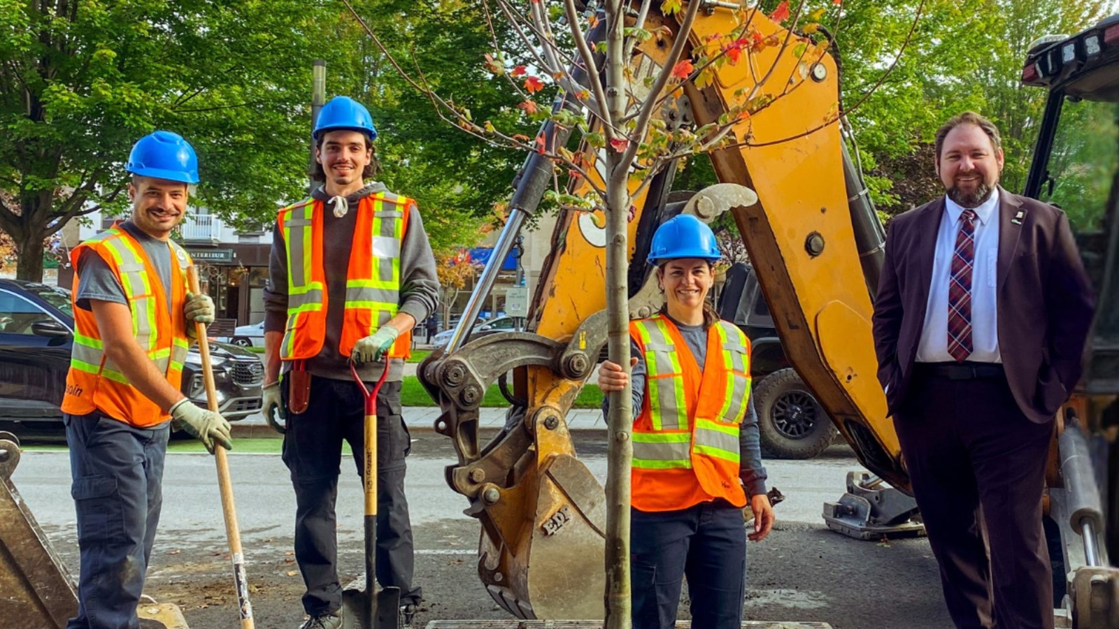 Joliette annonce son projet de reboisement « 10 000 familles, 10 000 arbres! »