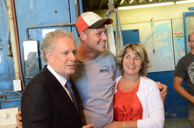 Charest de passage à Trois-Rivières