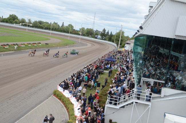 Un rodéo à l’hippodrome de Trois-Rivières