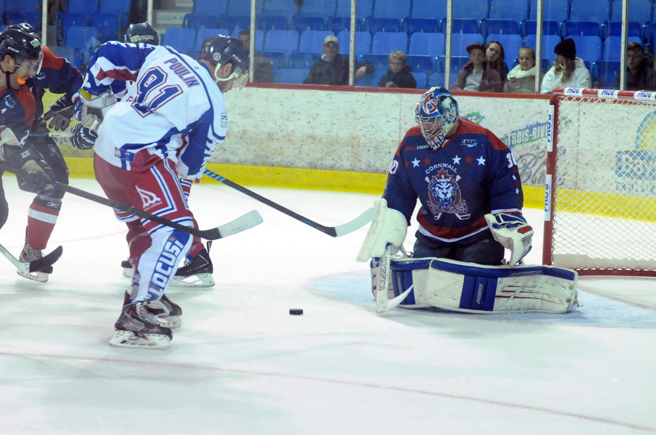 « J'ai hâte au prochain match contre les River Kings! » - Hubert Poulin