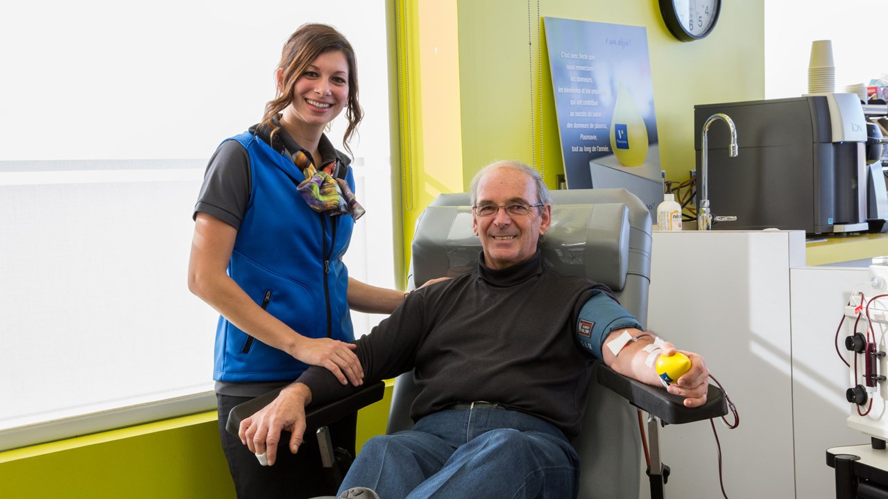 Héma-Québec a un urgent besoin de dons de plasma