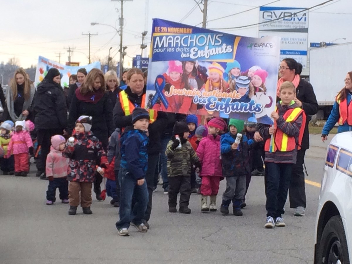 ESPACE Mauricie organise l’événement « Marchons pour les droits des enfants! »