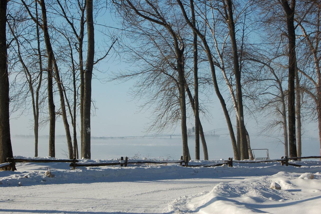 Ouverture de la saison hivernale au parc de l'île Saint-Quentin!