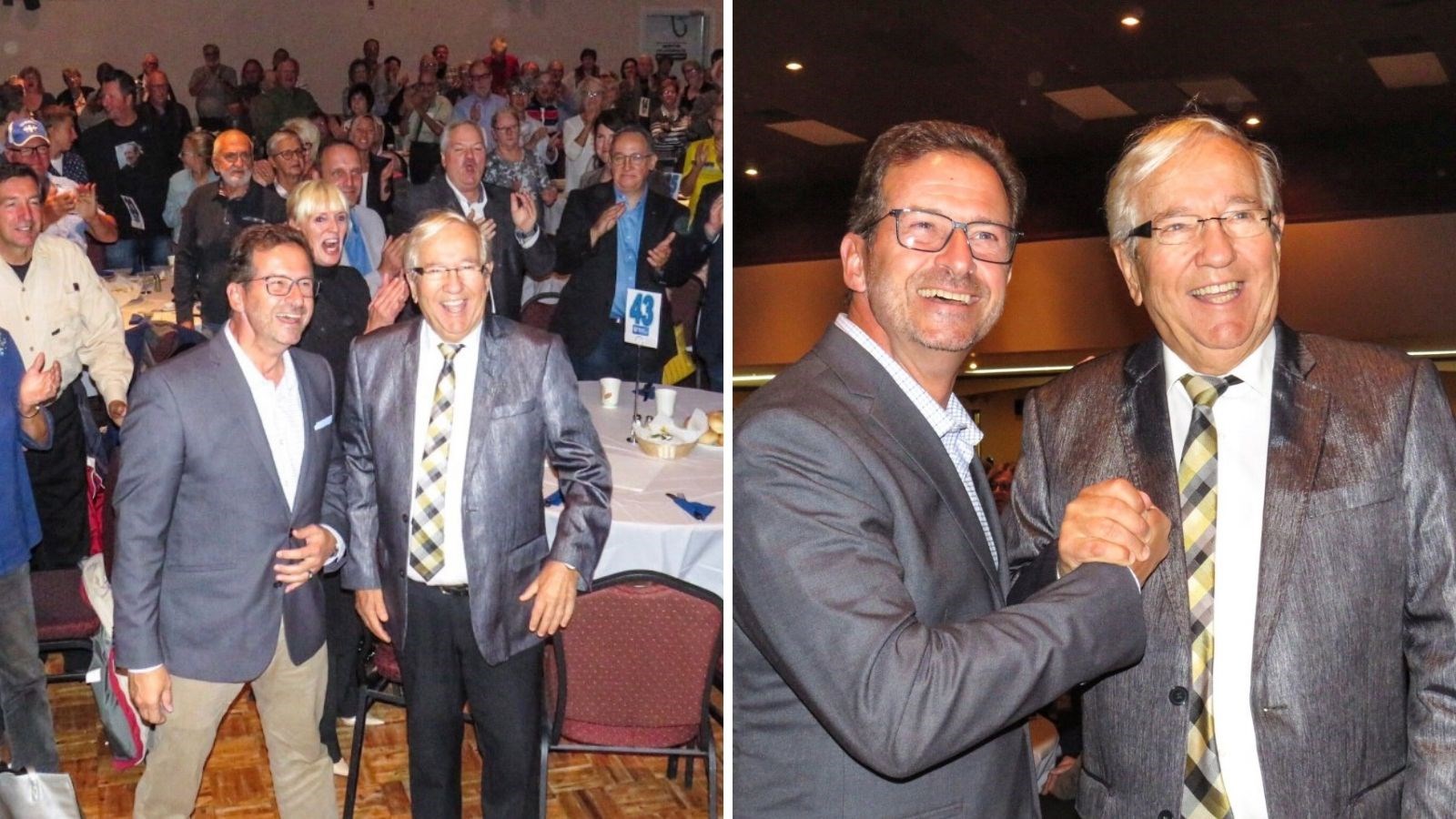 Plus de 500 personnes au lancement de campagne de Louis Plamondon