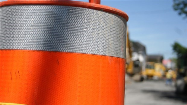 Travaux sur le Boulevard Rigaud à Trois-Rivières