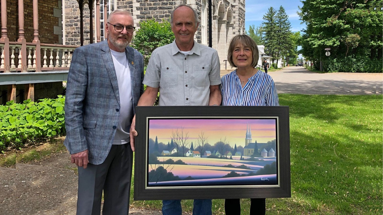 Guy Simon, Raymond Quenneville et Lise Neault