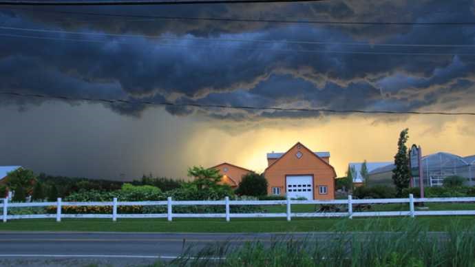 Veille d'orages violents sur le Québec