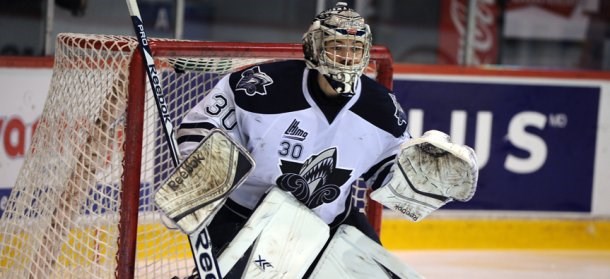Philippe Desrosiers nommé gardien de la semaine Vaughn dans la LCH