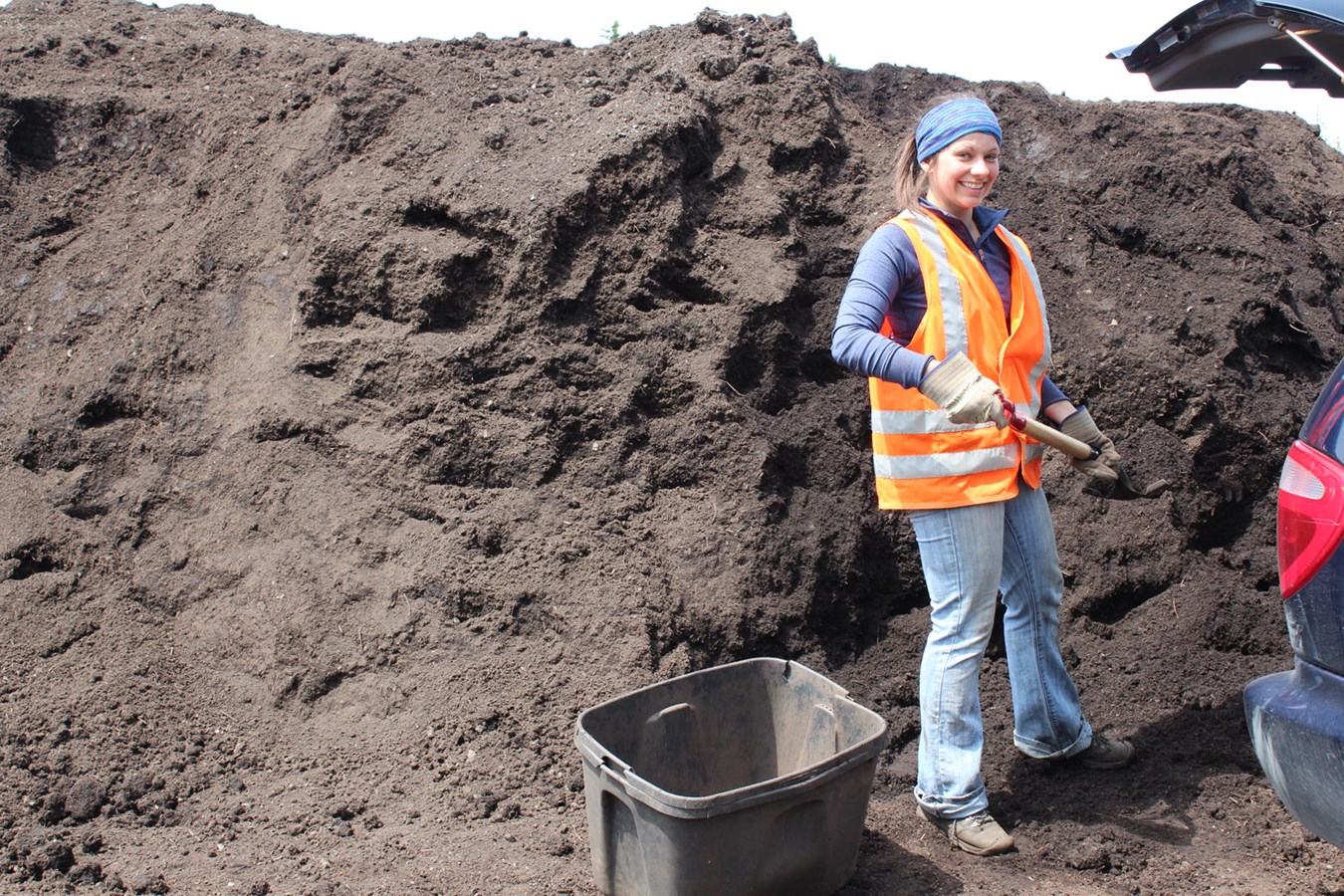 Distribution printanière de compost : près de 2 500 citoyens en ont bénéficié