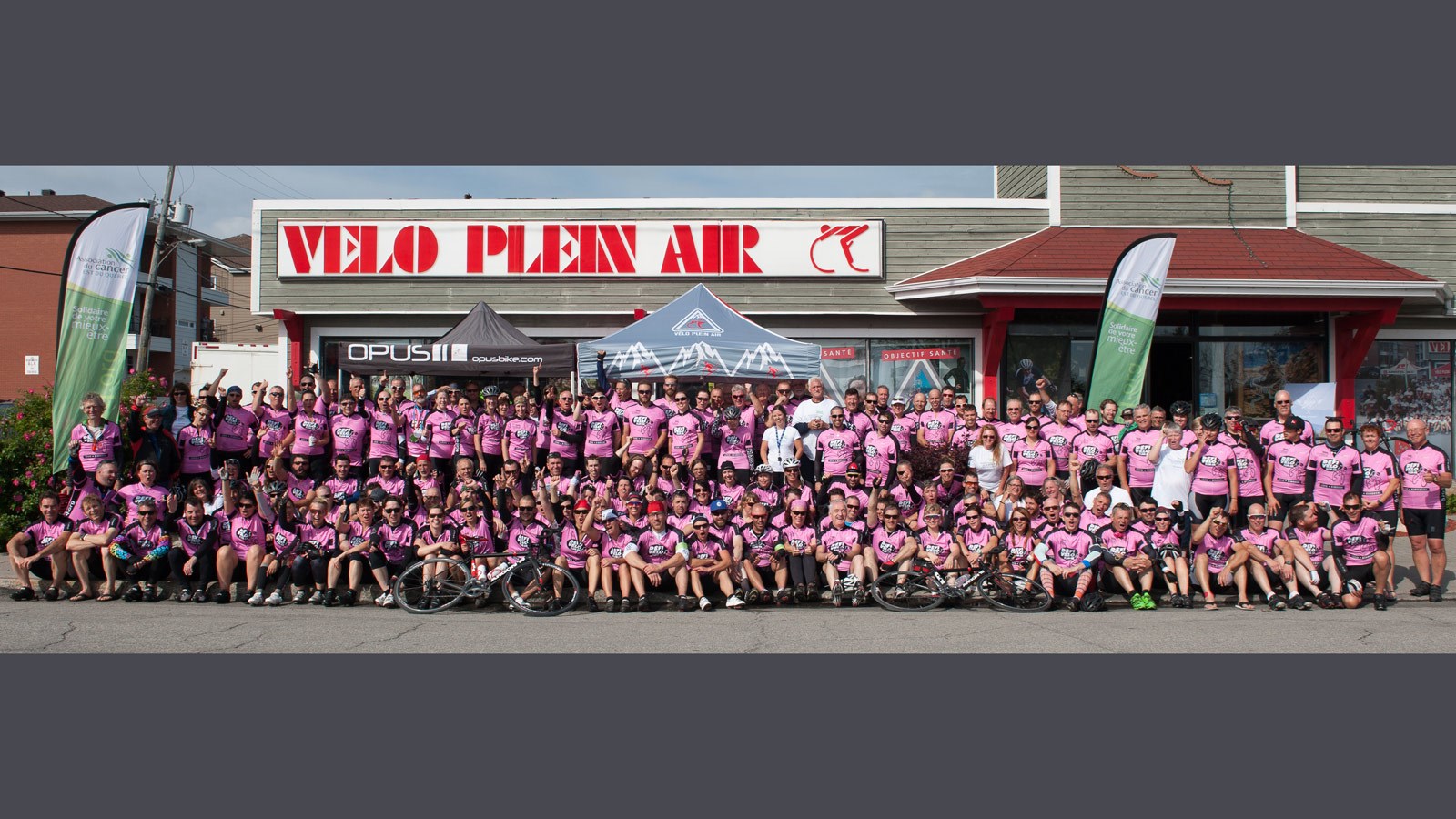 152 cyclistes franchissent 300 kilomètres pour soutenir l’Association du cancer de l’Est du Québec