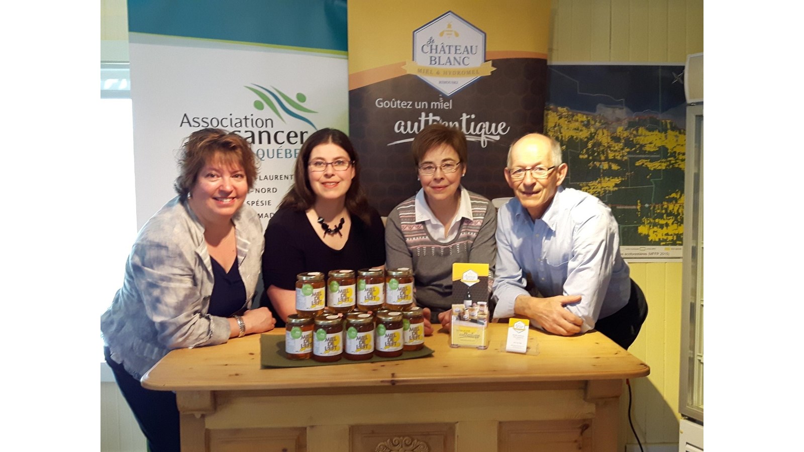 Le Château Blanc soutient fièrement l’Association du cancer de l’Est du Québec