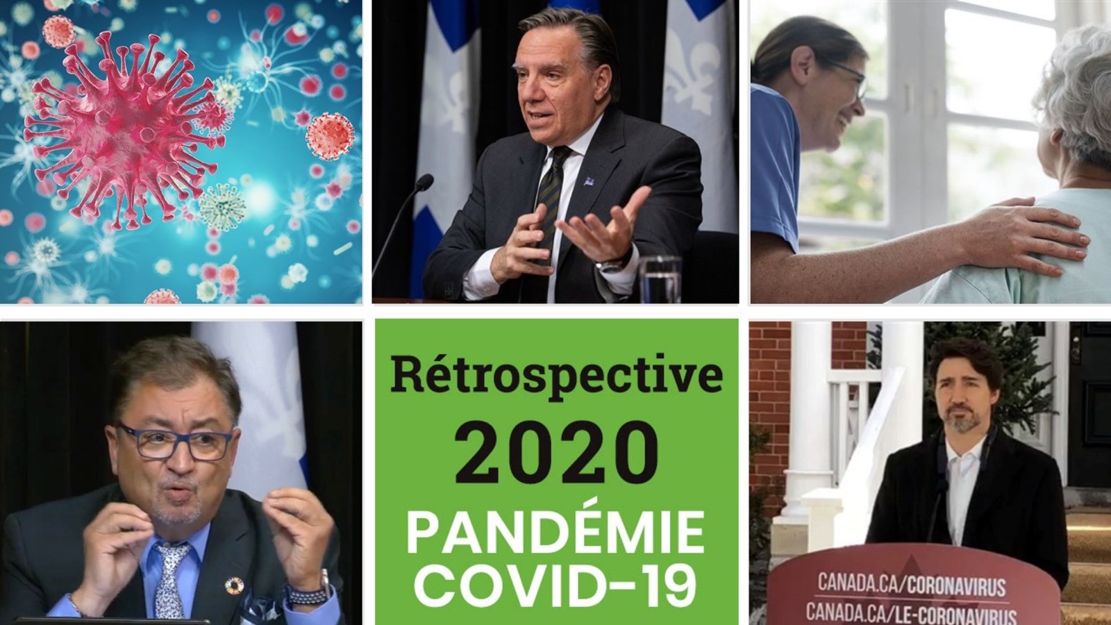 La pandémie de la COVID-19: janvier à juin