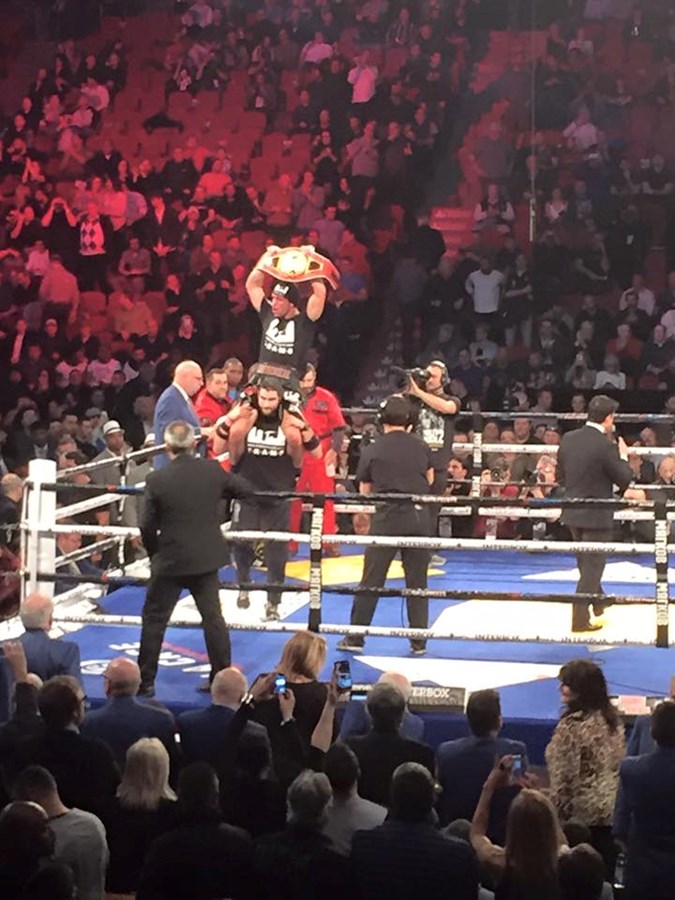 Francis Lafrenière champion IBF International