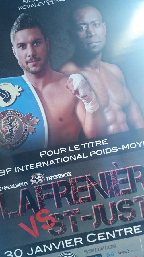 La conférence de presse de Francis Lafrenière après son combat