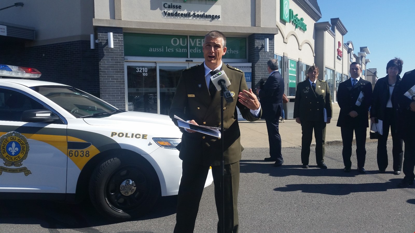 Lieutenant Marc Robert, Directeur du Poste Ouest de la Sûreté du Québec de la MRC de Vaudreuil-Soulanges