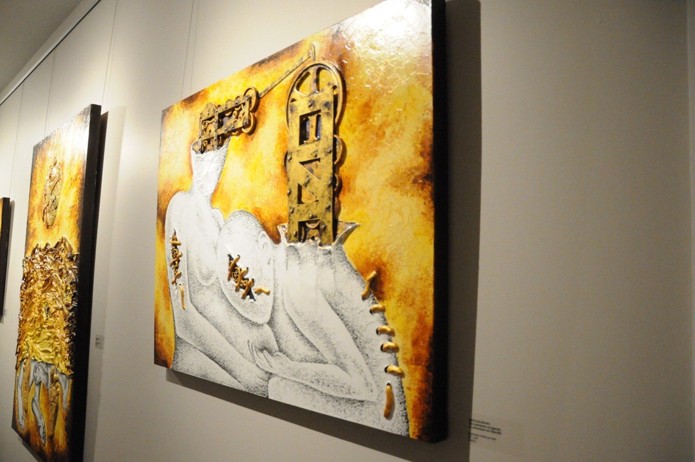 Deux univers, deux expositions, une seule galerie 