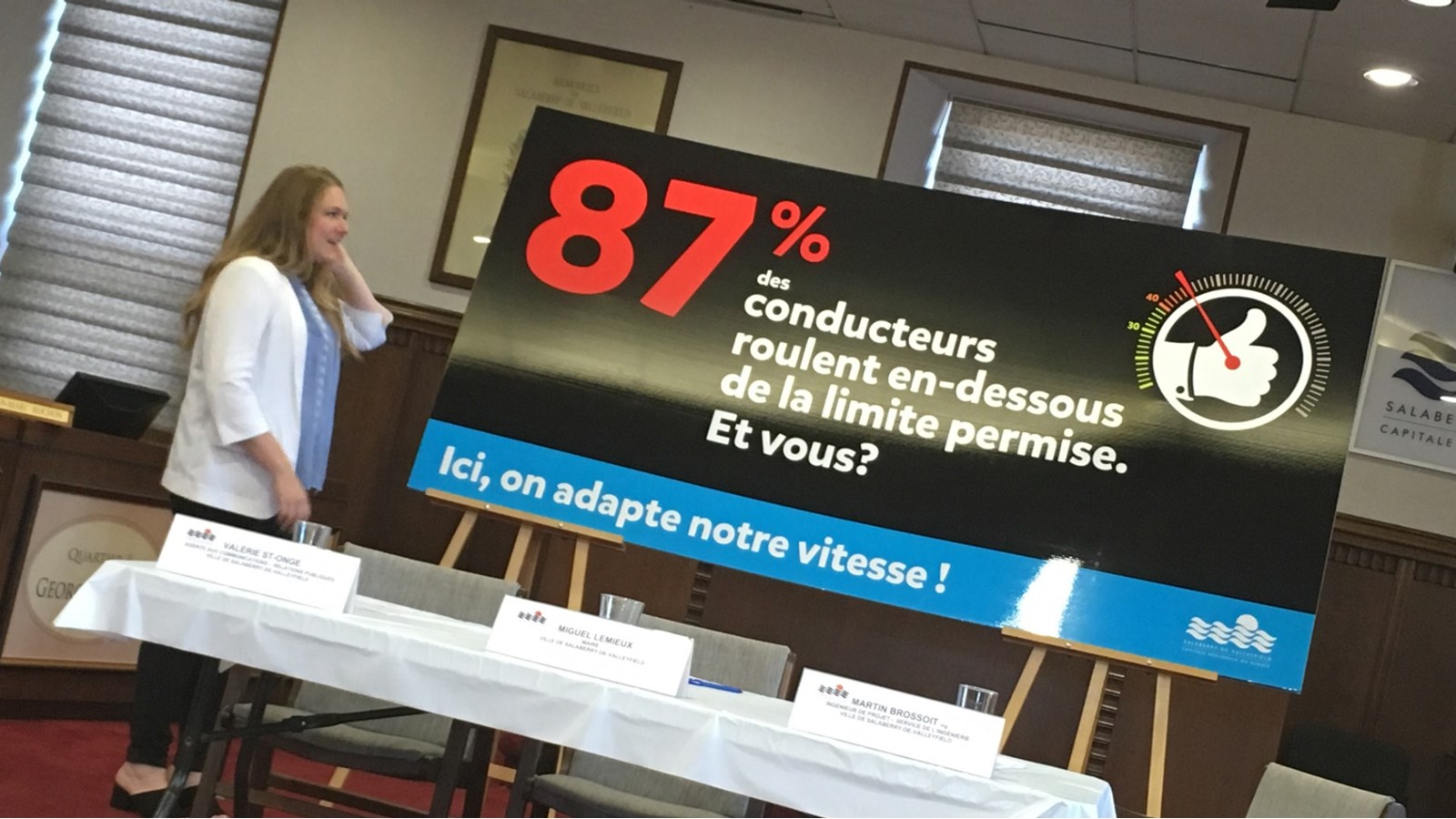 Des déclinaisons de ces panneaux seront apposés, au cours des prochaines semaines, dans tous les quartiers de la Ville de Salaberry-de-Valleyfield.