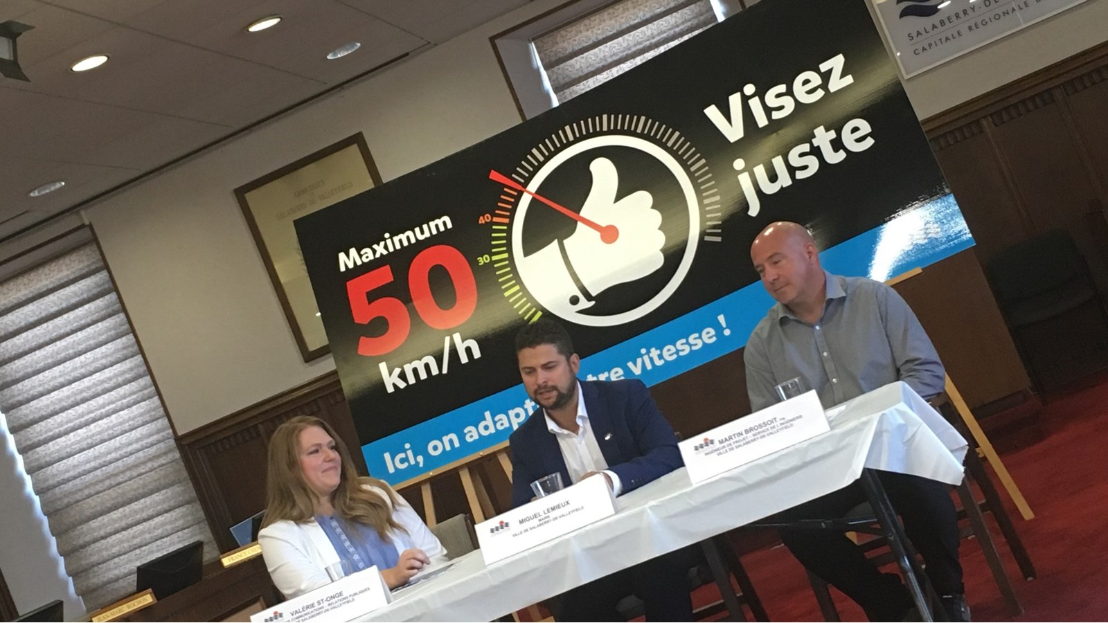 Salaberry-de-Valleyfield s'attaque à la vitesse dans les rues