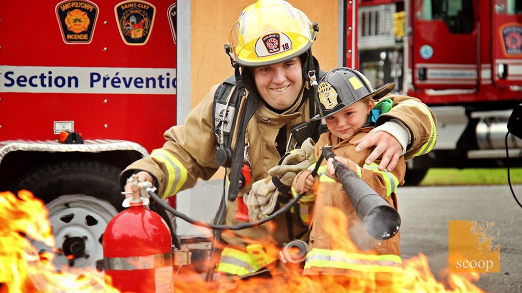 Les pompiers de Rivière-Beaudette ouvrent les portes de leur caserne