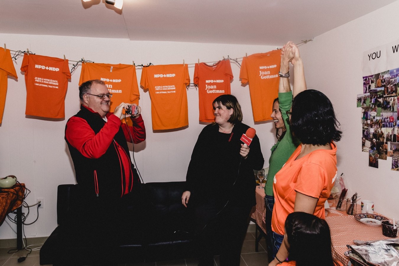 « Je ne pourrais être plus fière de mon équipe et de la campagne que nous avons menée dans la circonscription. »