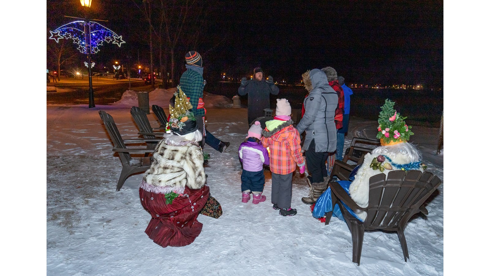 Dévoilement de l'oeuvre collective des Fêtes de la Ville de Vaudreuil-Dorion