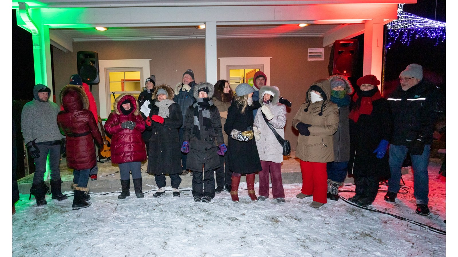 Dévoilement de l'oeuvre collective des Fêtes de la Ville de Vaudreuil-Dorion