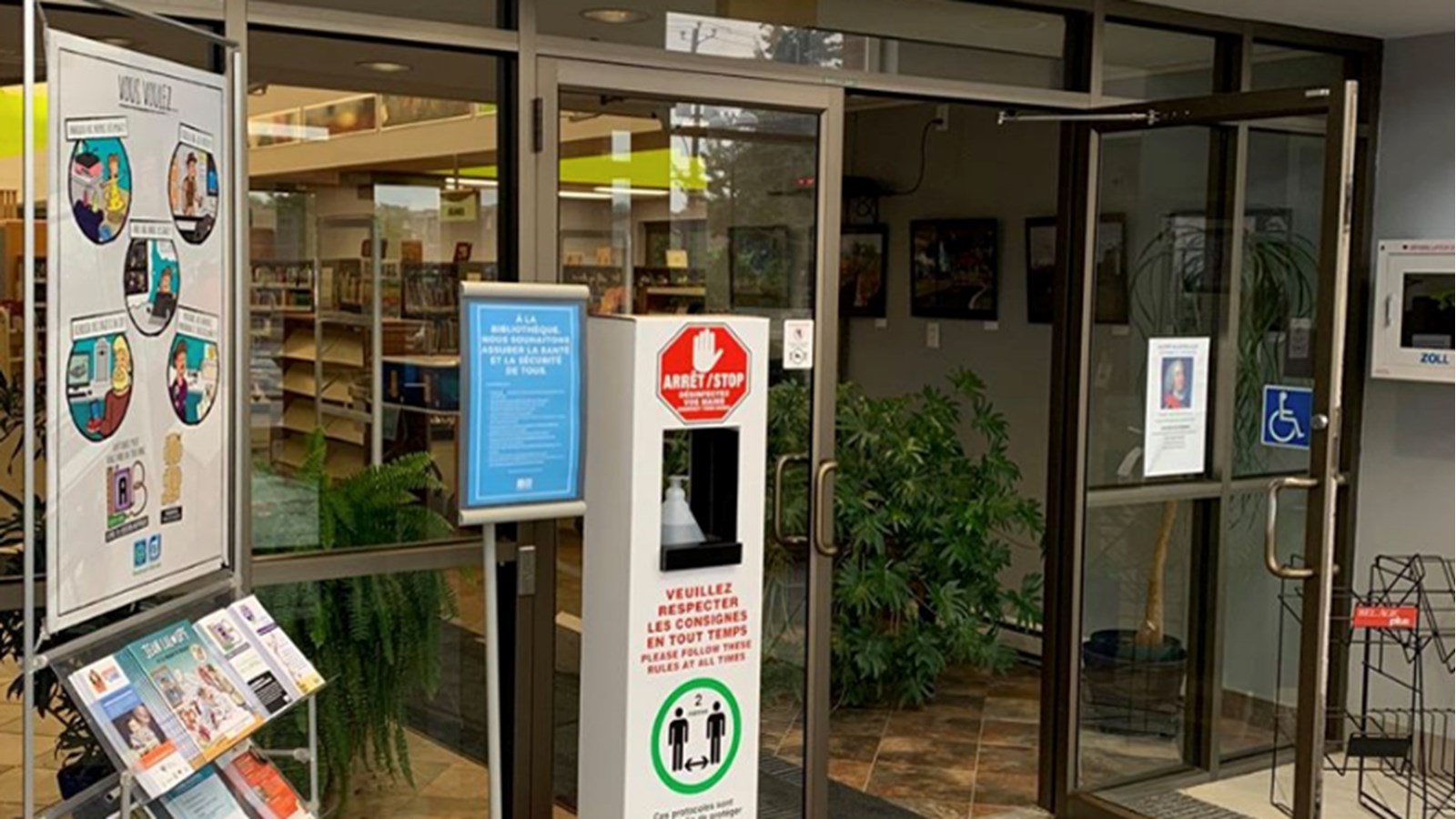 Réouverture de la bibliothèque de Vaudreuil-Dorion