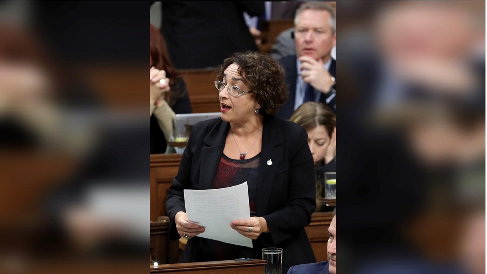 Claude DeBellefeuille, députée de Salaberry-Suroît, a été testée négative à la COVID-19