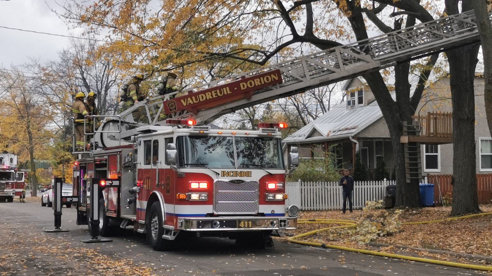 Début d'incendie de nature électrique à Vaudreuil-Dorion