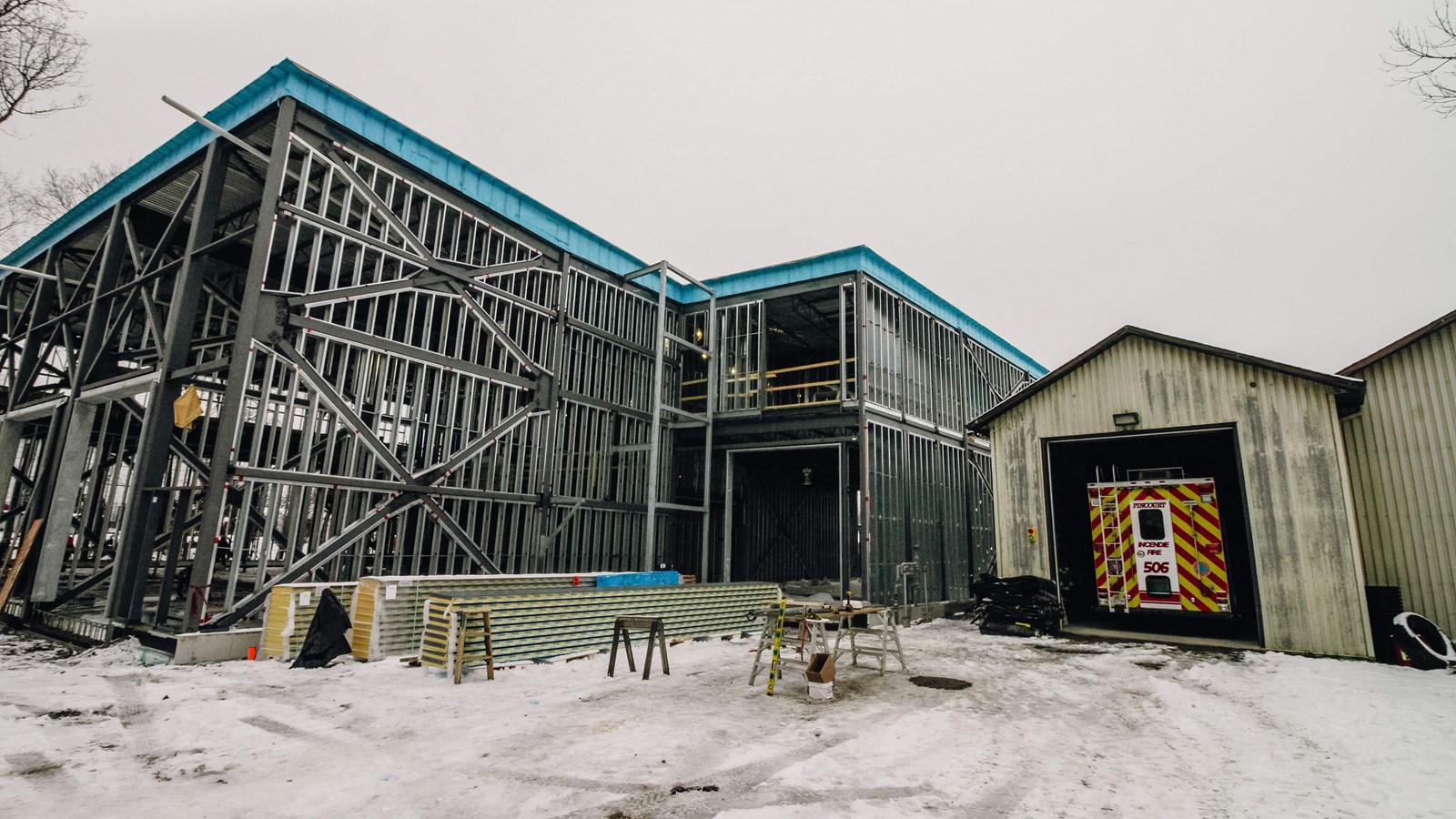 Dernier droit pour les travaux de la caserne de Pincourt
