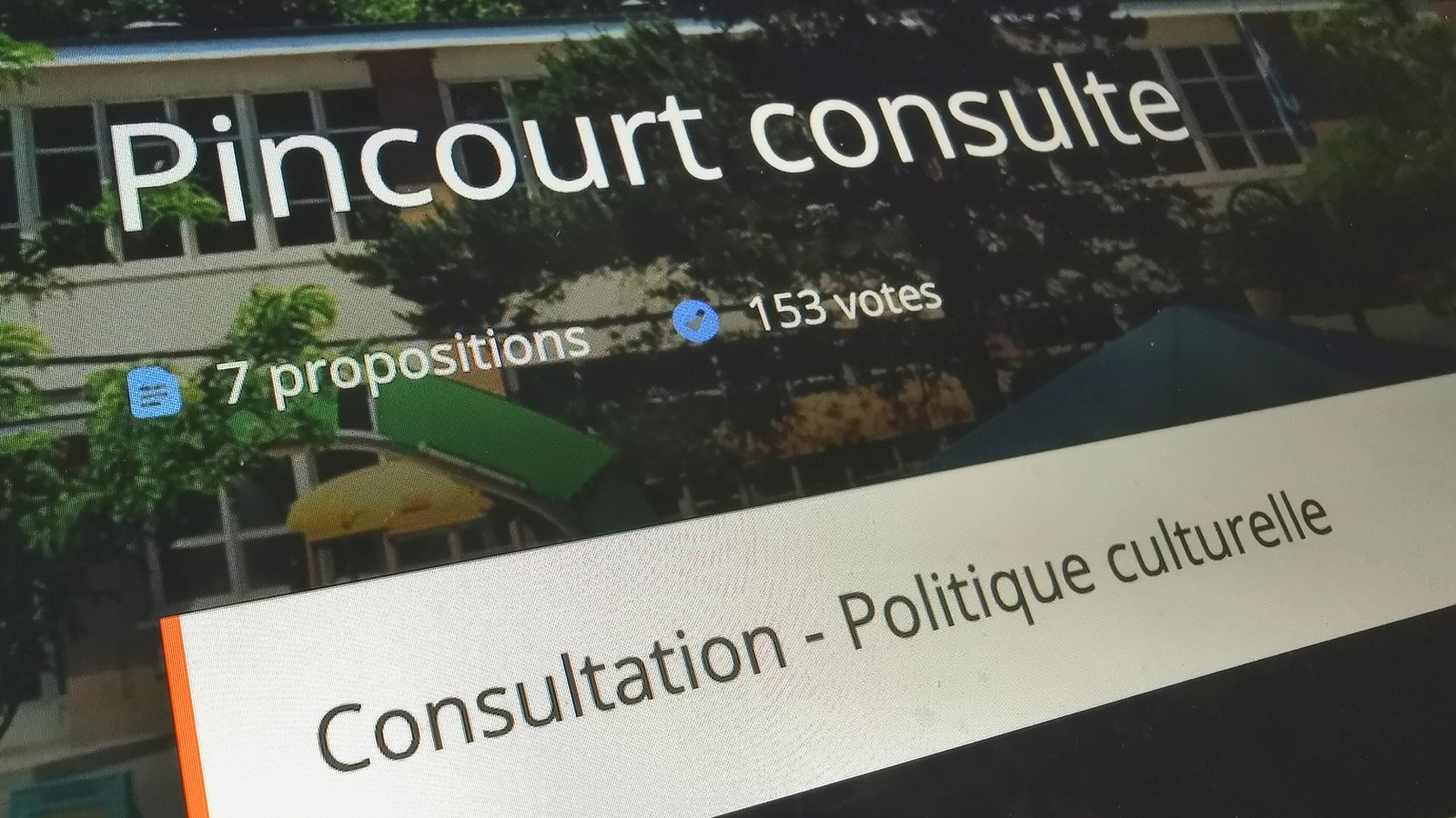Politique culturelle: Pincourt sonde ses citoyens