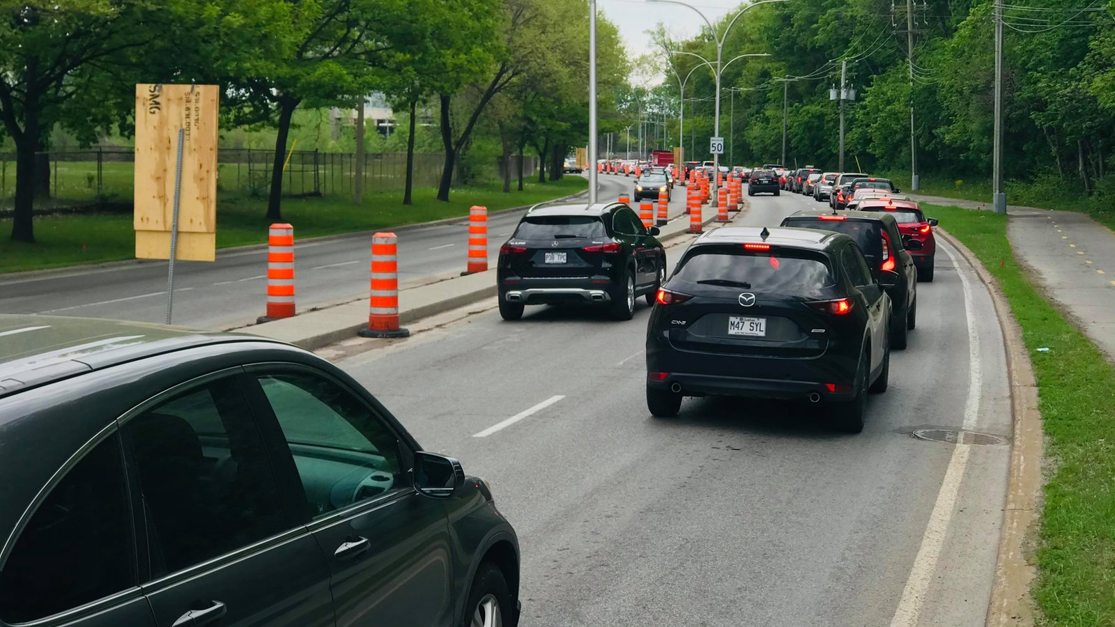Retour en images sur l'heure de pointe dans Vaudreuil-Soulanges