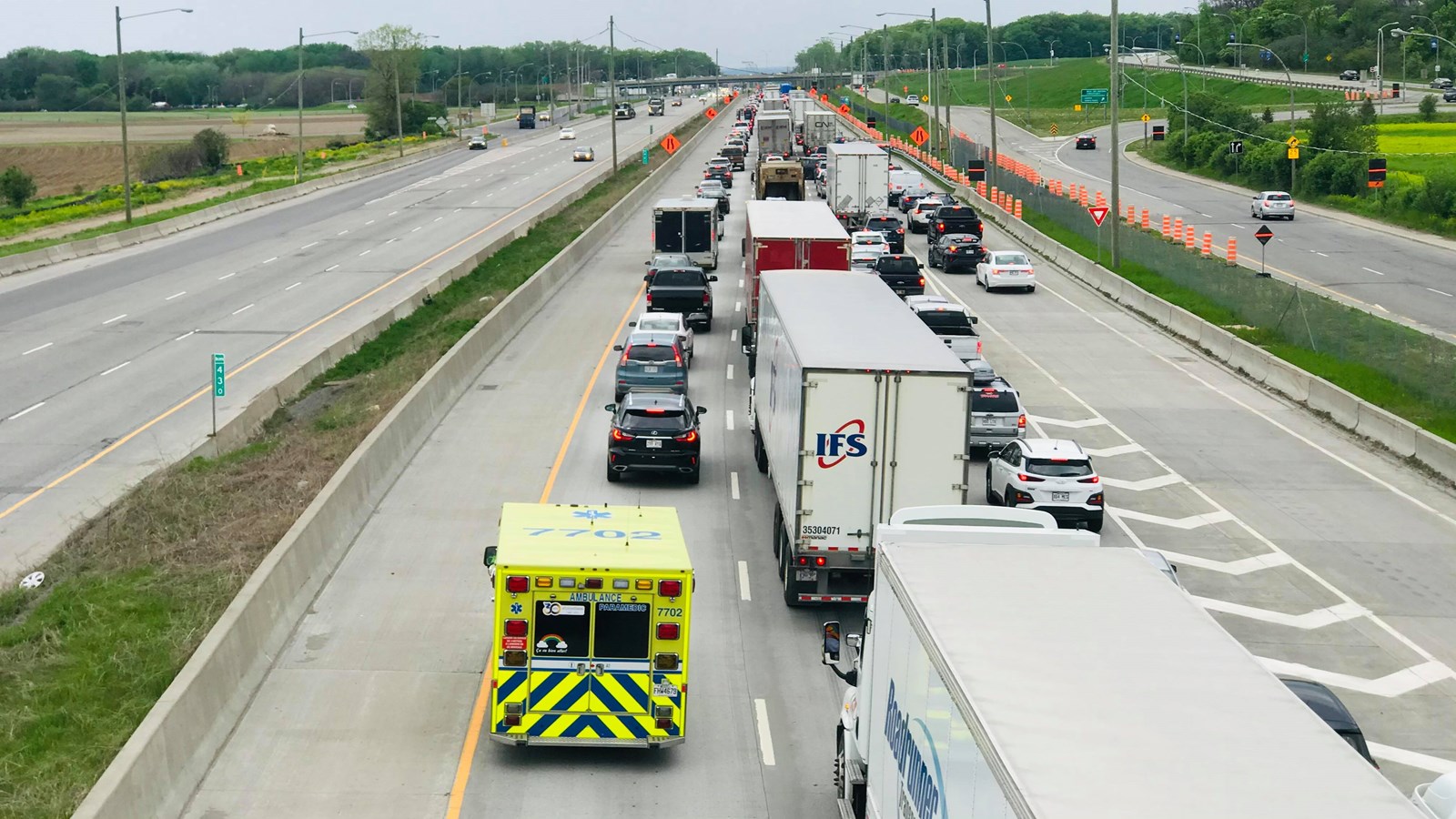 Retour en images sur l'heure de pointe dans Vaudreuil-Soulanges