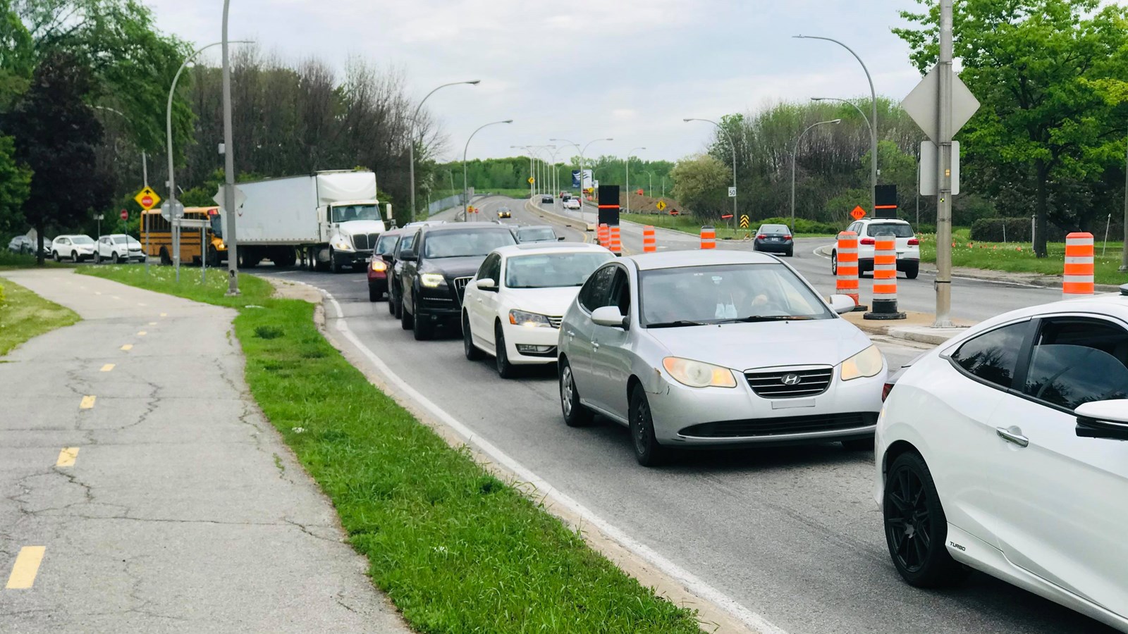 Retour en images sur l'heure de pointe dans Vaudreuil-Soulanges