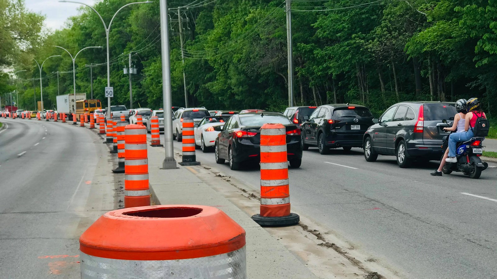 Retour en images sur l'heure de pointe dans Vaudreuil-Soulanges