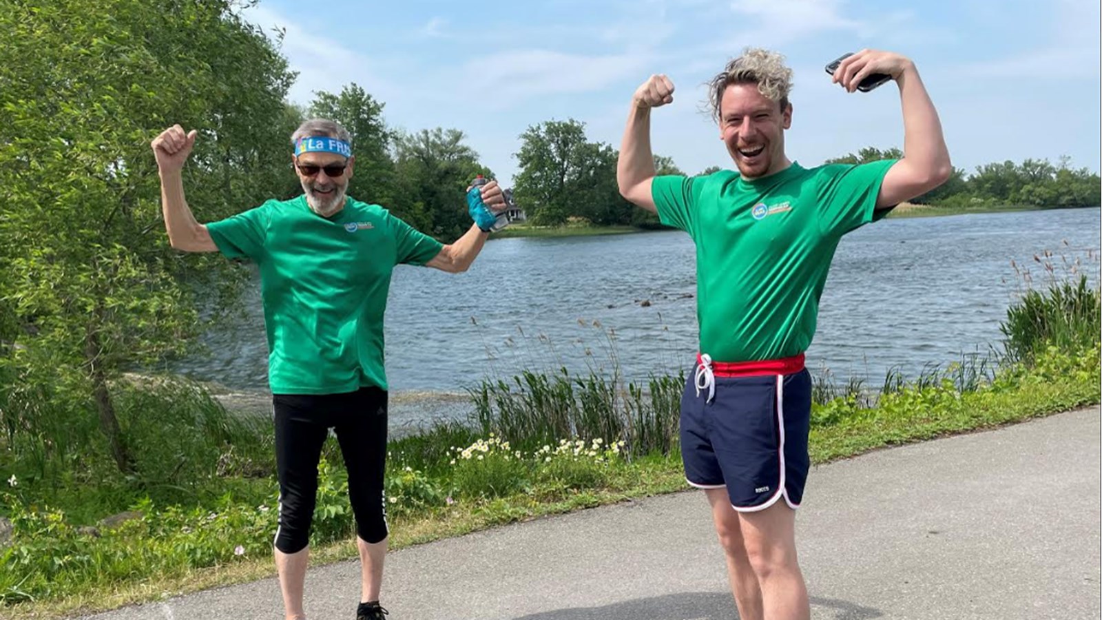 Des participants au Défi FRAS