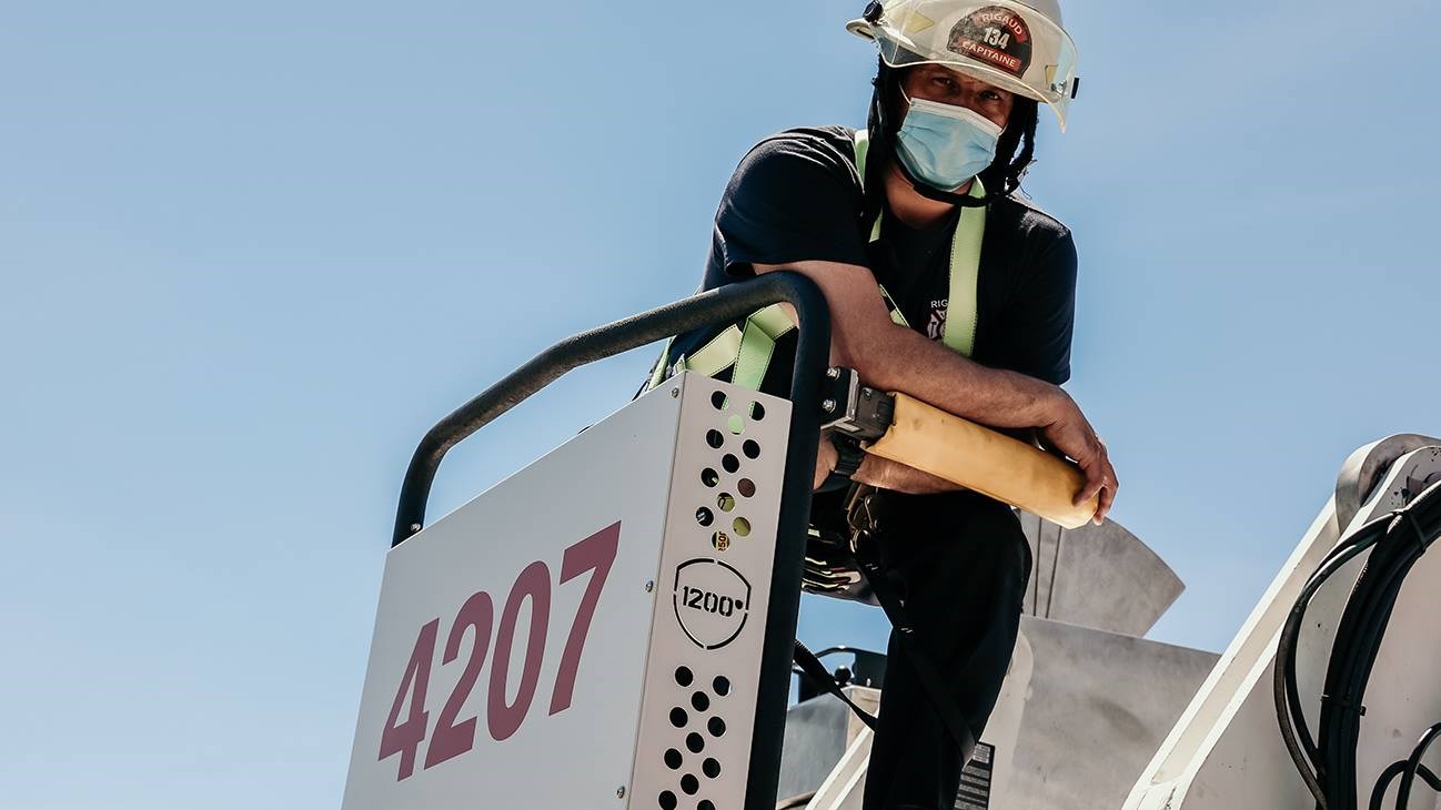 Un nouveau camion pour le Service des incendies de Rigaud