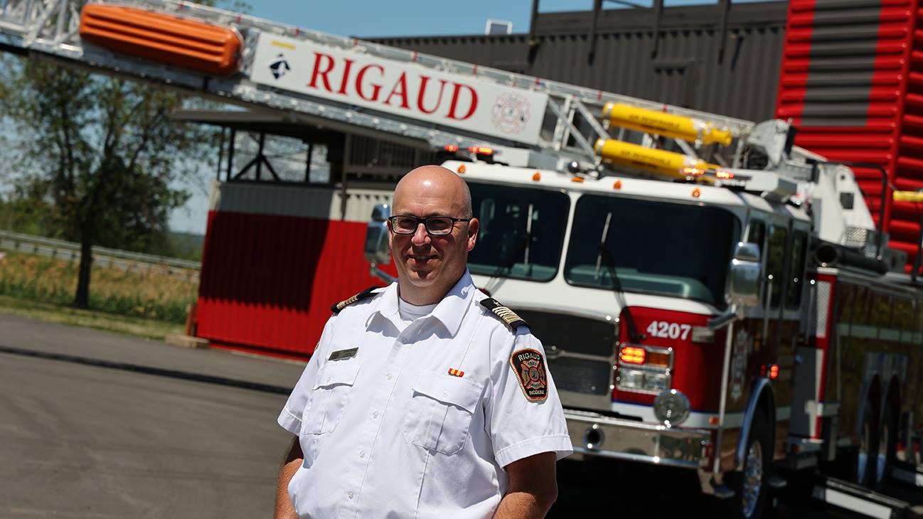Un nouveau camion pour le Service des incendies de Rigaud