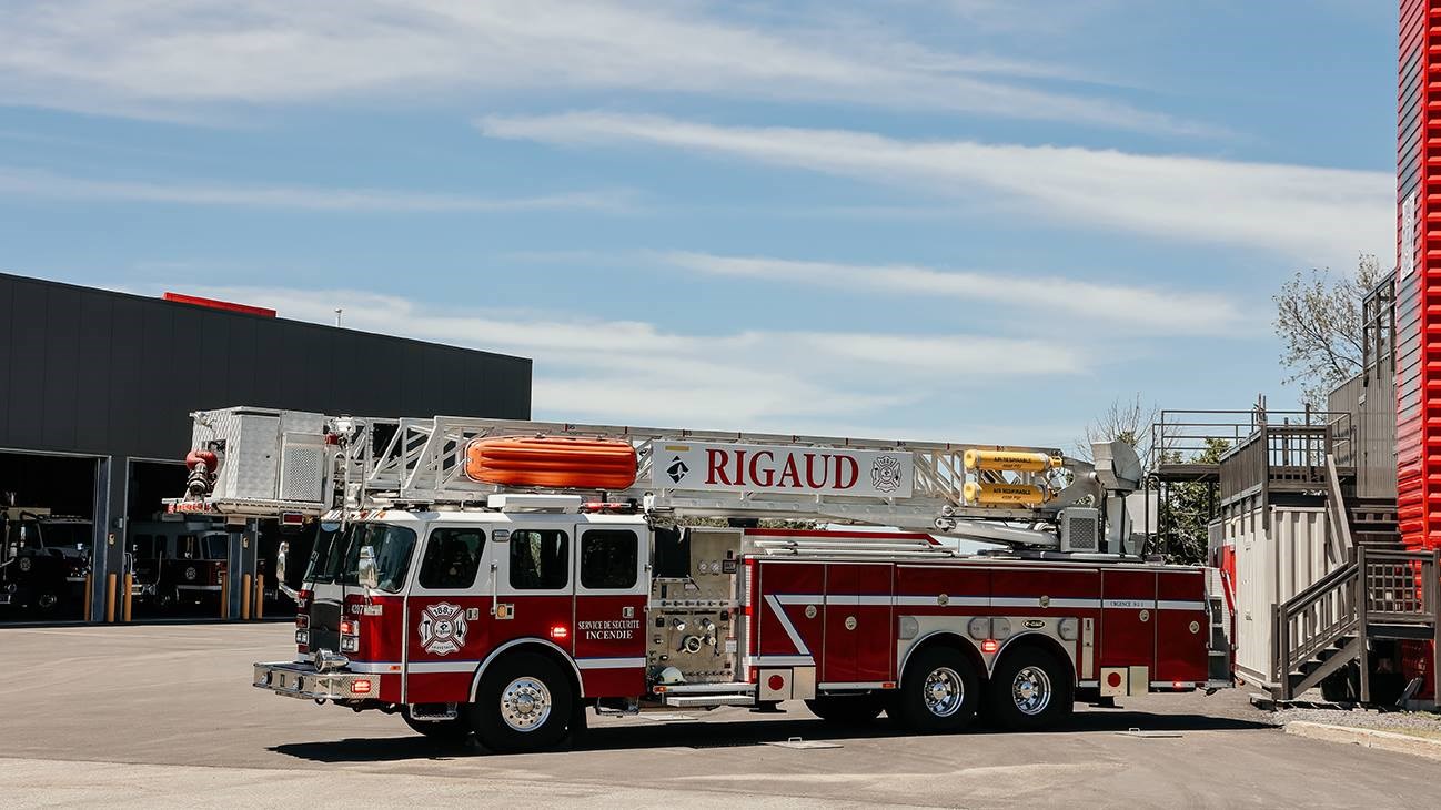 Un nouveau camion pour le Service des incendies de Rigaud