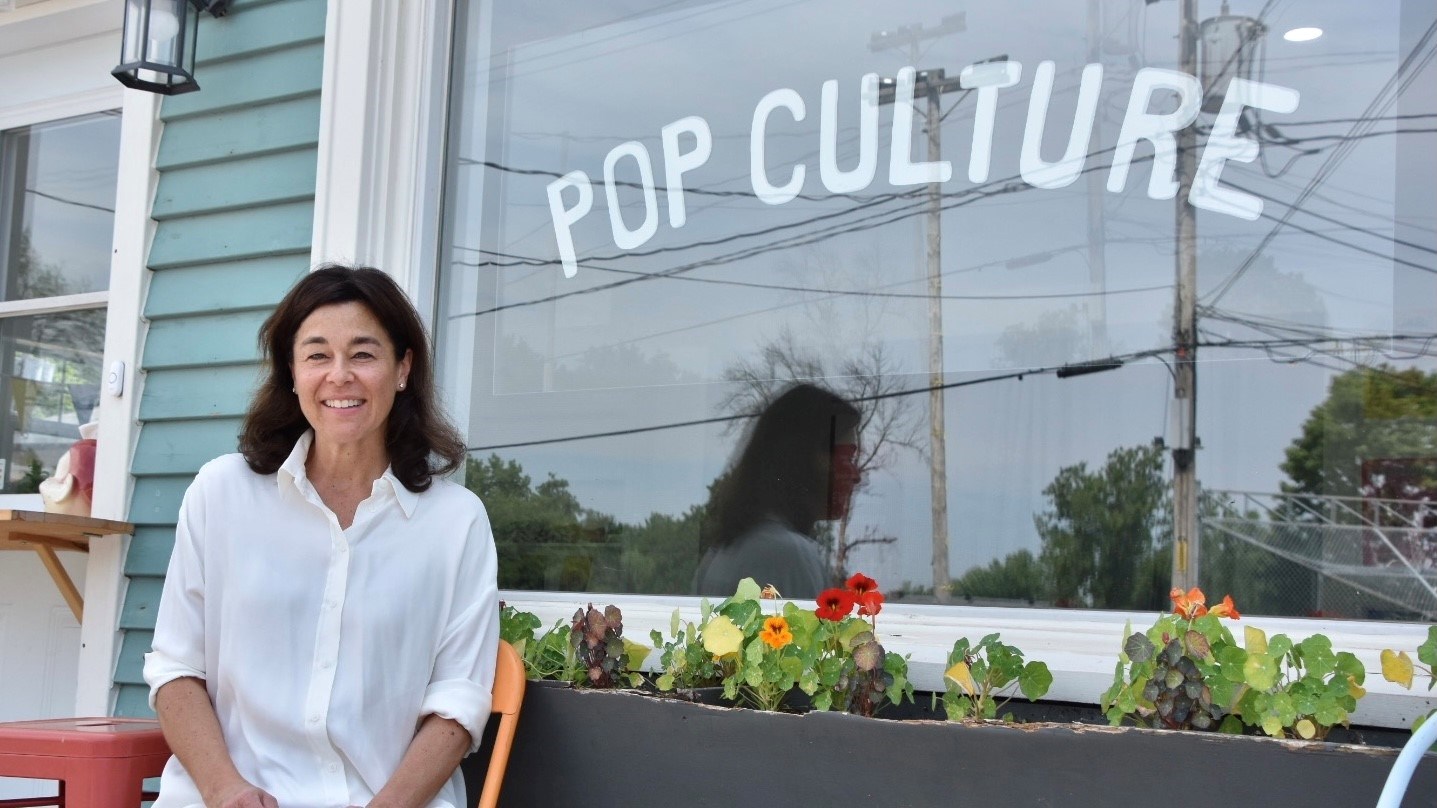 Julia Schroeder, propriétaire du Pop Culture