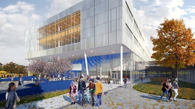 Esquisse de la future école secondaire de Vaudreuil-Dorion