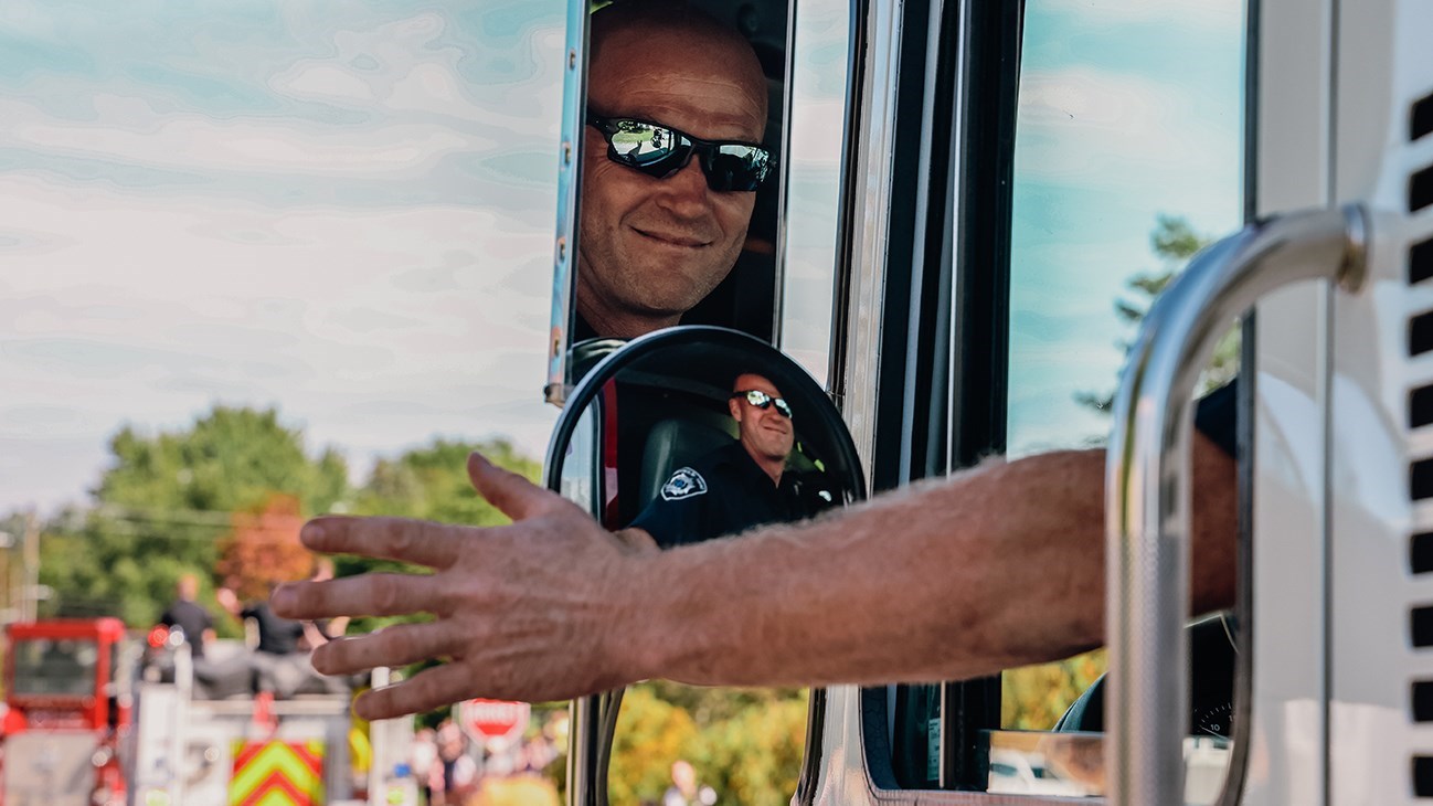 Revoyez en image la parade des pompiers de ce week-end