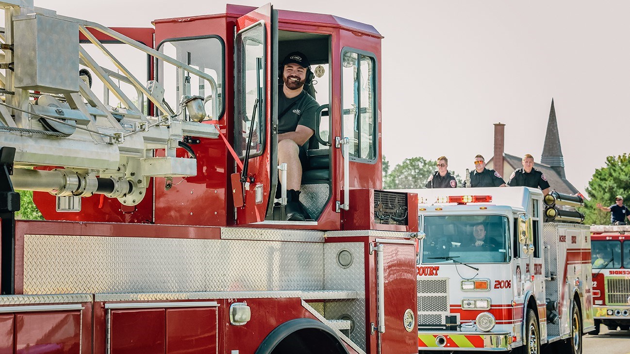 Revoyez en image la parade des pompiers de ce week-end