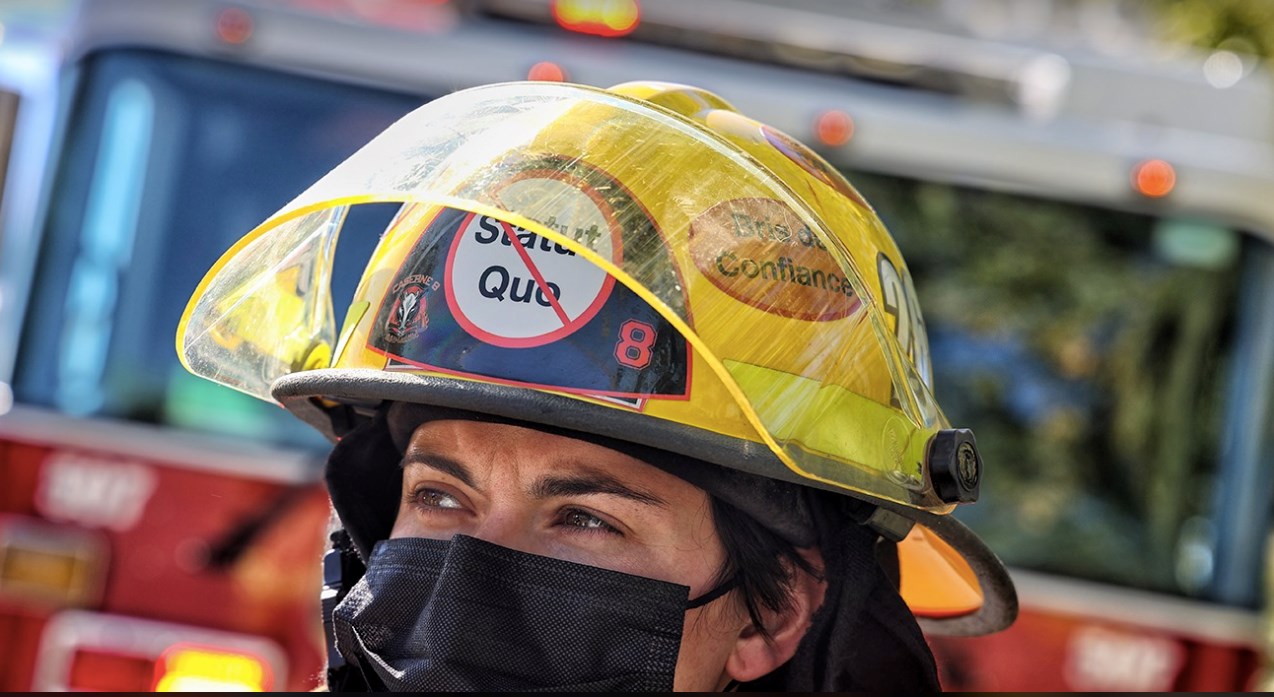 Le Syndicat des Pompiers(ères) du Québec, section locale Saint-Lazare interpelle les citoyens avec un accroche-porte