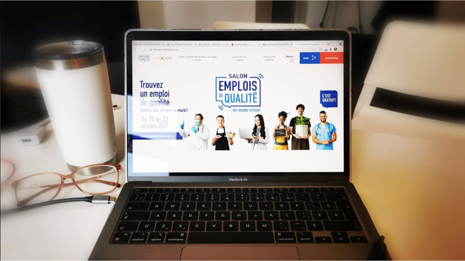 La 2e édition du Salon virtuel de l'emploi bat son plein