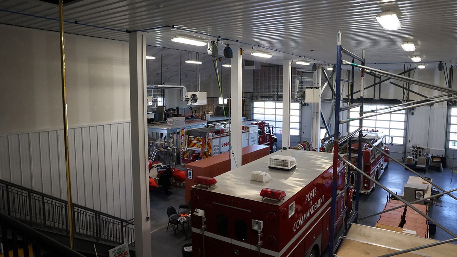Visite exclusive de la nouvelle caserne incendie de Saint-Zotique