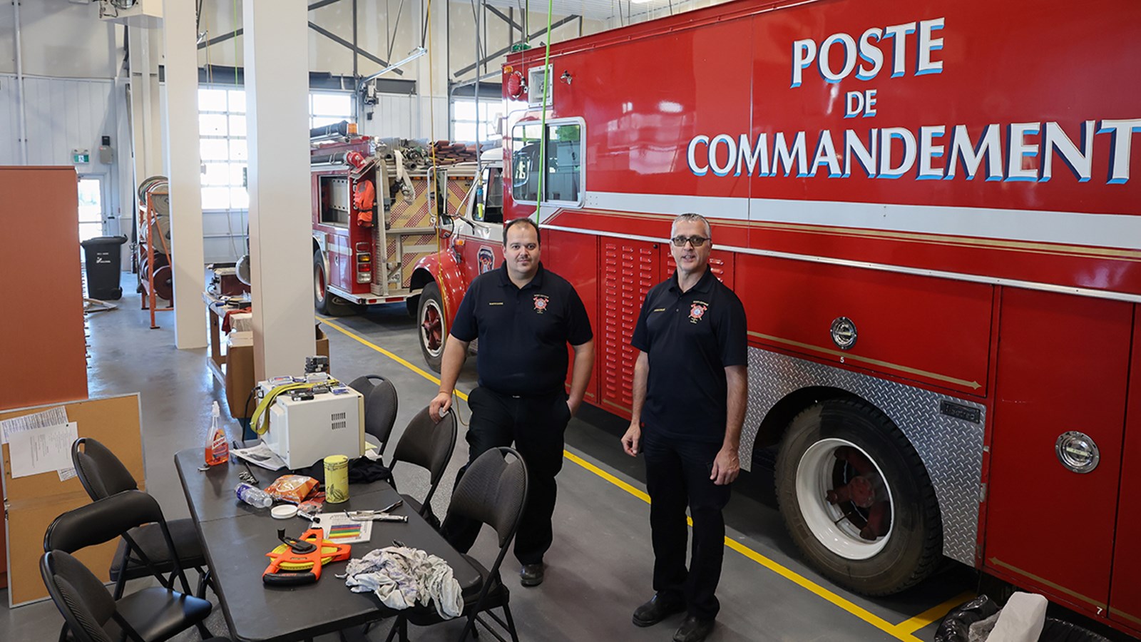 Visite exclusive de la nouvelle caserne incendie de Saint-Zotique